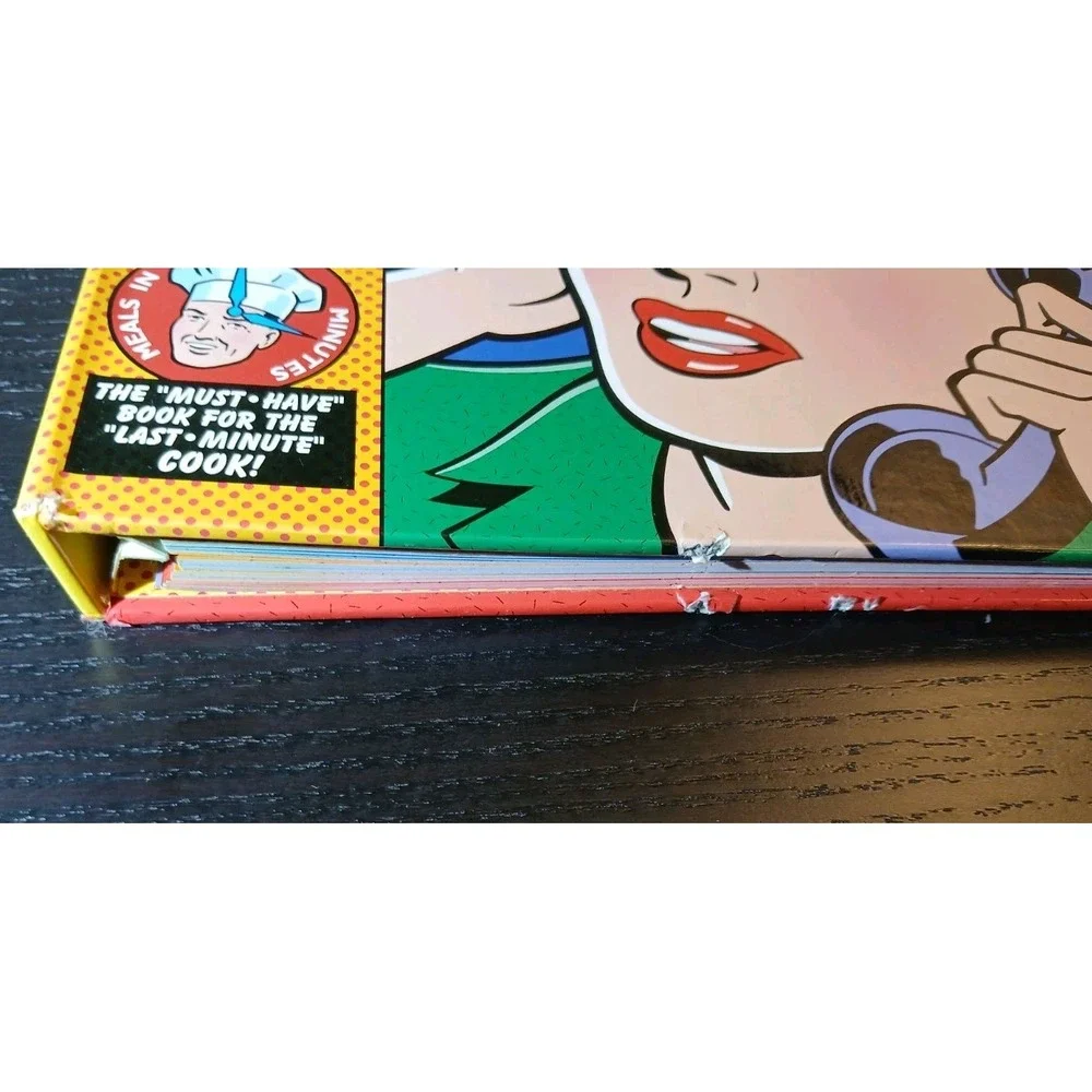 RECIPES‎ TO THE RESCUE - HARDBACK BOOK - 2000 Cooking, Kitchen, Comic Book #B60